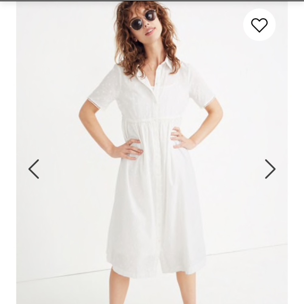 Clip dot Midi Dress